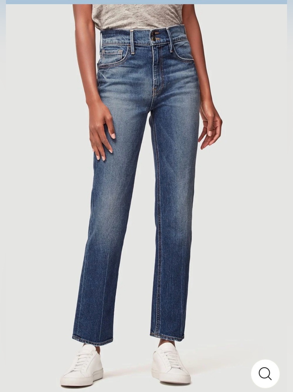Frame Heritage Le Sylvie slender straight Jean sz 27